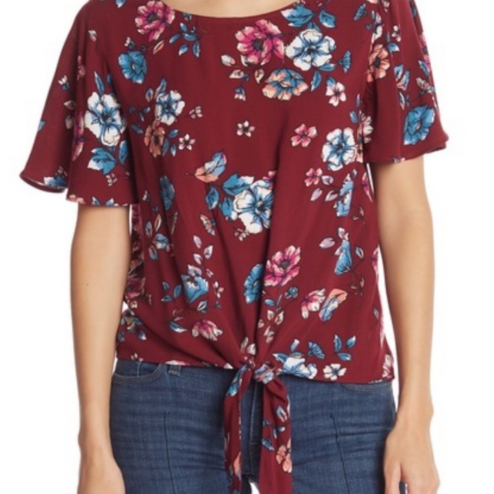 Tie Front Top